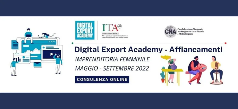 Digital Export Academy 2022. Ecco EXPORT TOGETHER